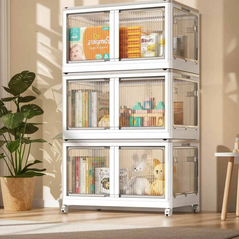 CleanLine White Metal & Plastic Racks - Set Of Three media 1
