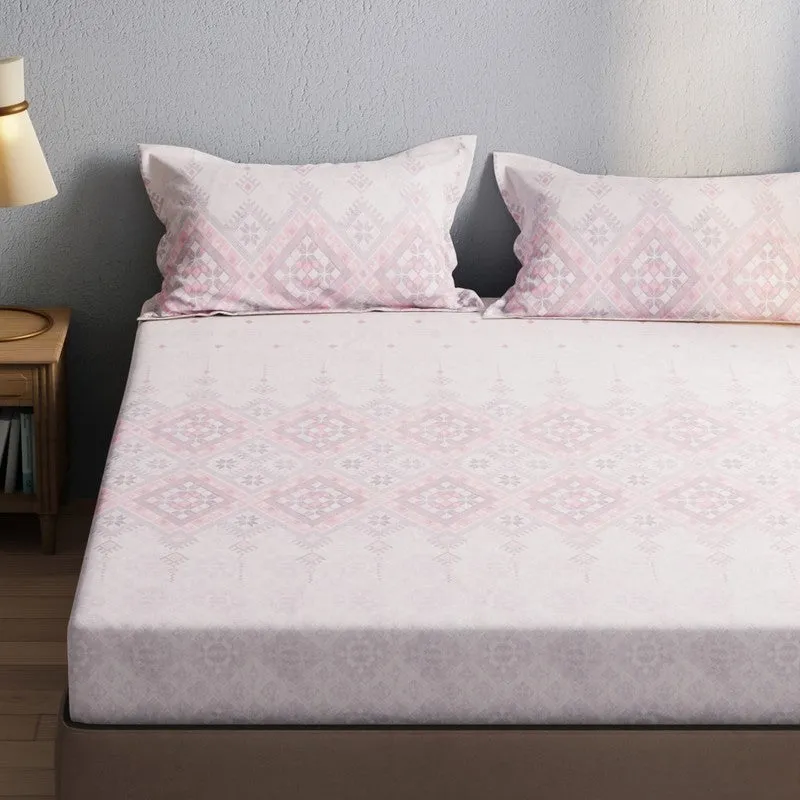 Arlyn Bedsheet (Pink) - 115 GSM media 4