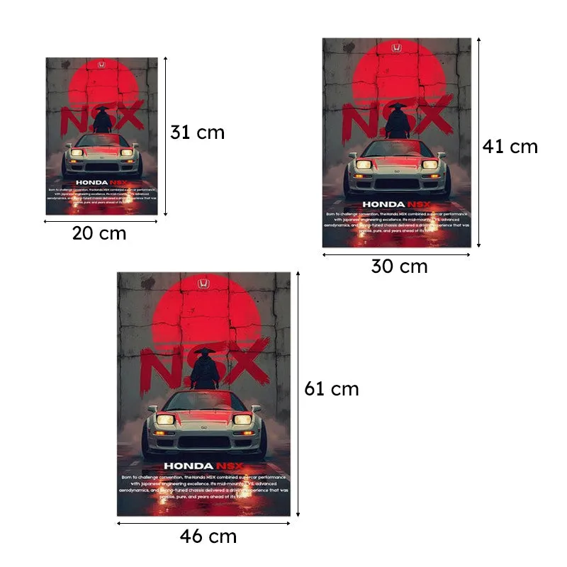 Vivid NSX Dream Wall Poster media 10