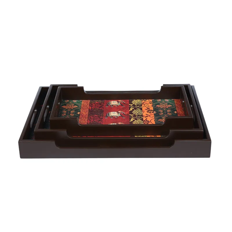 Saanj Serving Tray - Set Of Three media 3