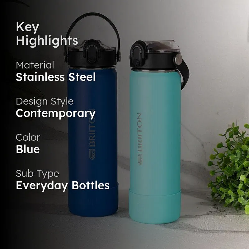 Dream Drip Bottle (Dark Blue & Sky Blue, 750 mL Each) - Set Of Two media 2