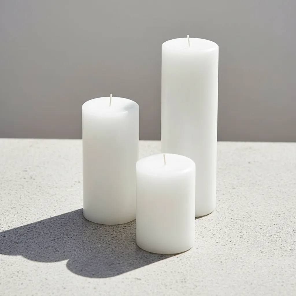 Glorista Vanilla Scented Candle - Set Of Three media 1