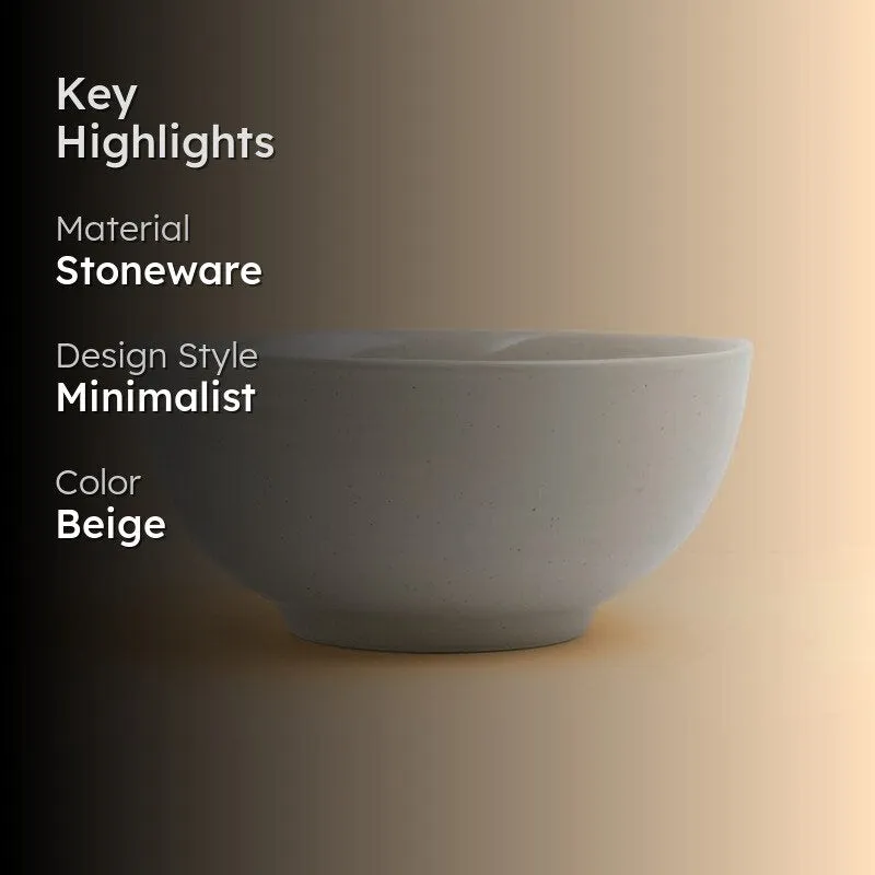 Ganga Serving Bowl (Beige) media 2