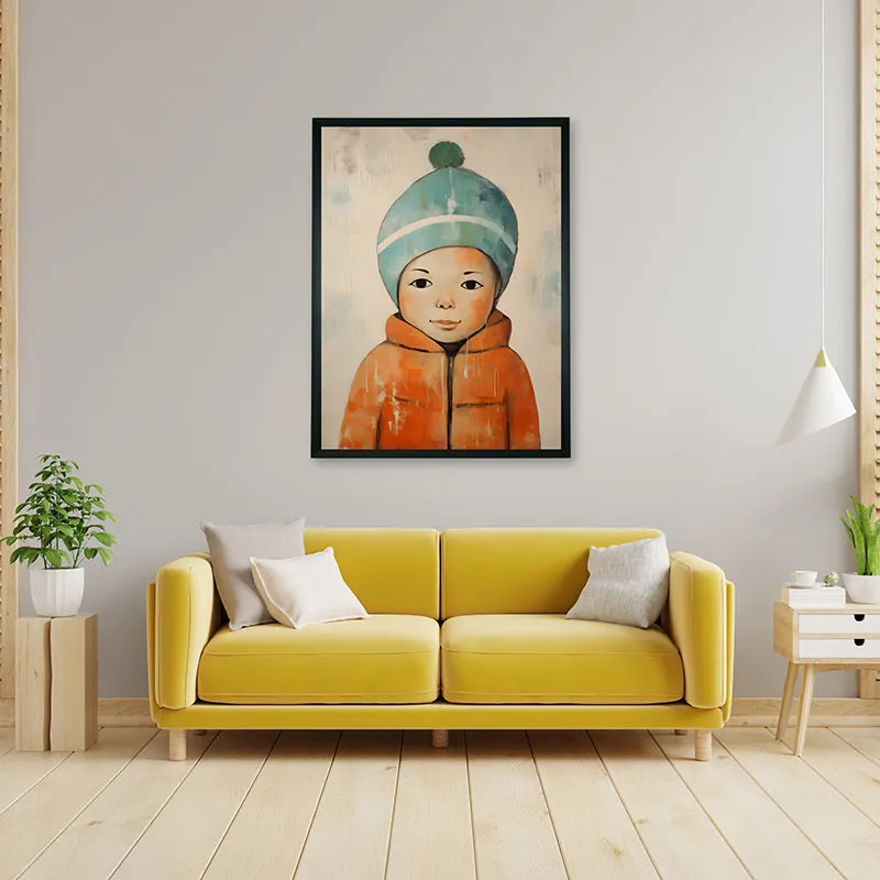 Winter Boy Canvas Wall Art media 5