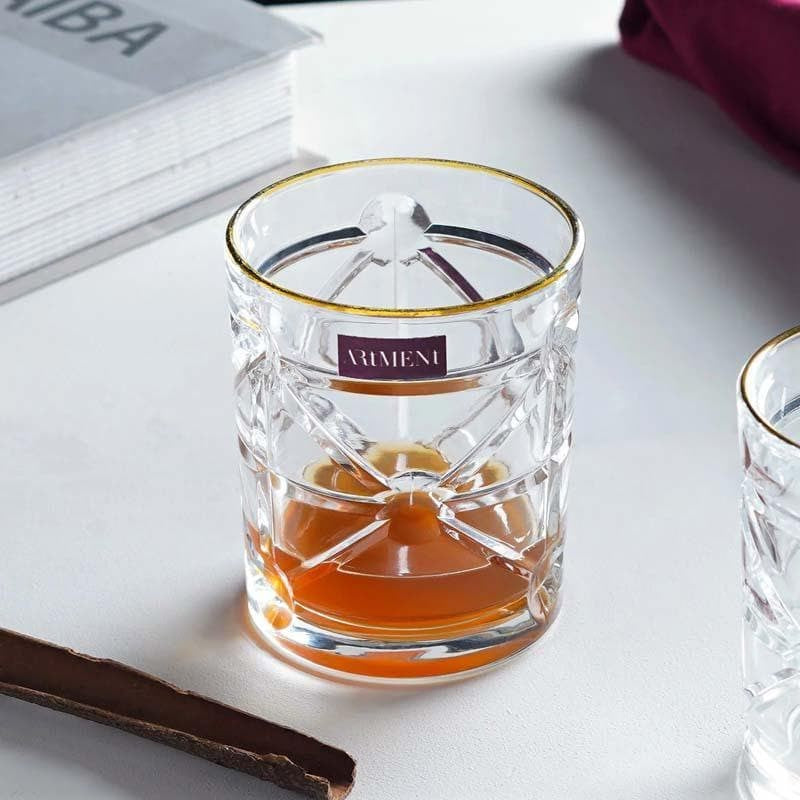 Matrix Old Fashioned Glasses (300 ml ) - Set Of Four media 4