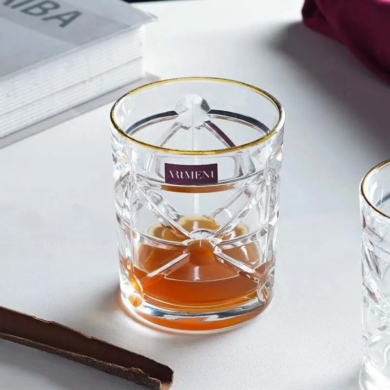 Matrix Old Fashioned Glasses (300 ml ) - Set Of Four media 4