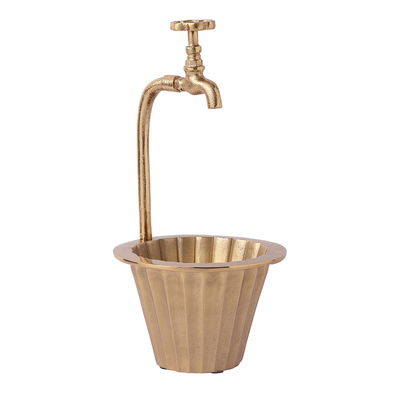 Adole Planter - Gold media 5
