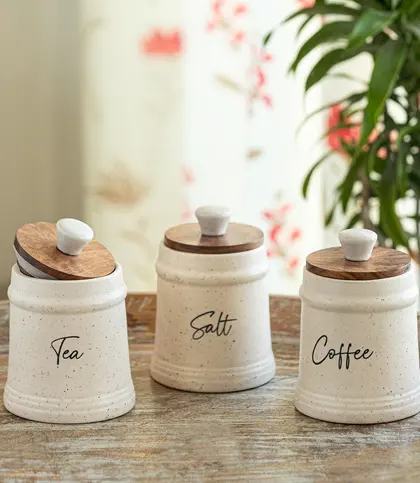 Sheesham Wood · Ceramic