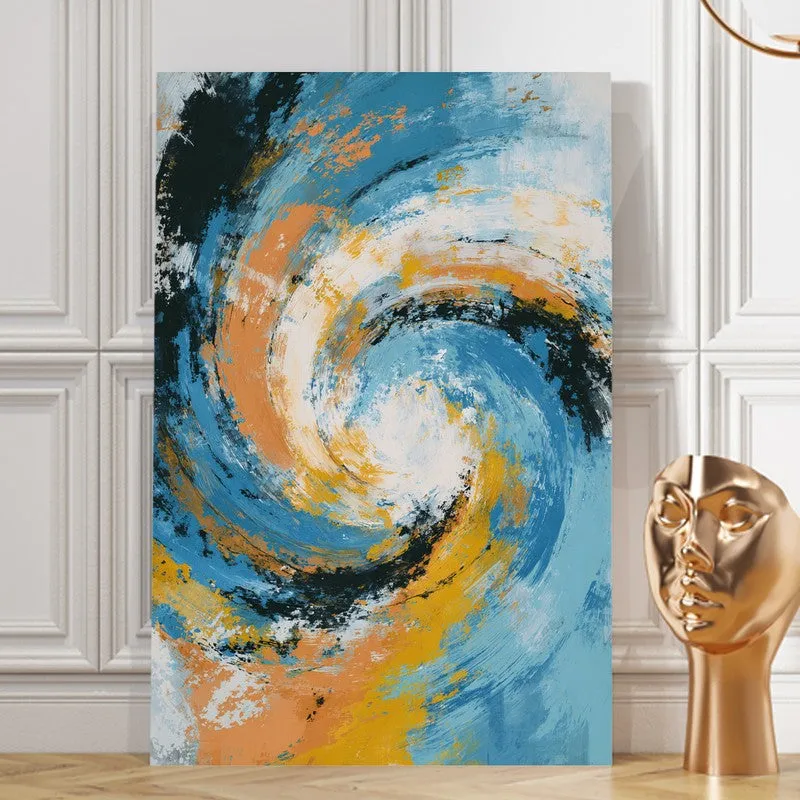 Spirra Color Vortex Canvas Wall Art media 8