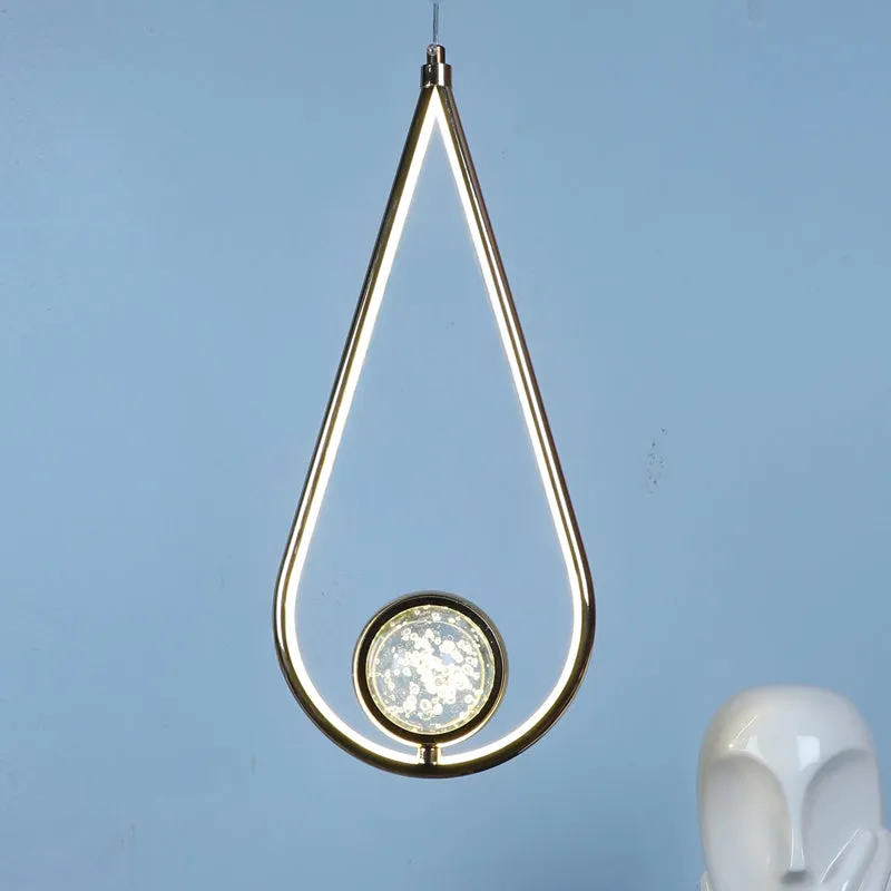 Hailera Iron Ceiling Lamp - Abstract media 2