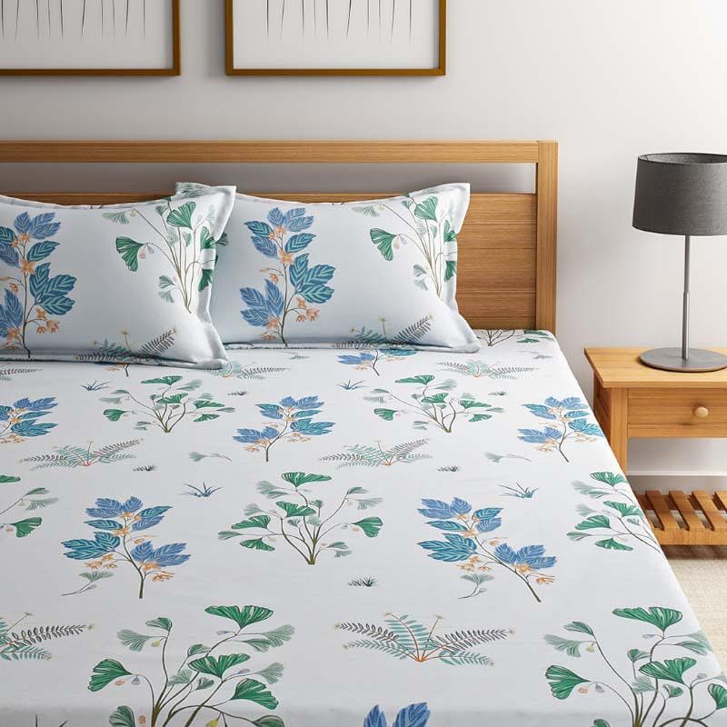 Raina Florin Microfiber Bedsheet - 210 GSM