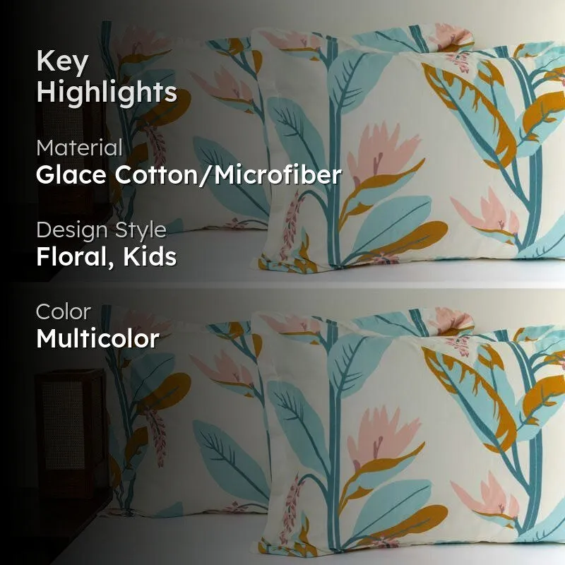 Fleur de'abstracto Pillow cover - Set of Four media 2