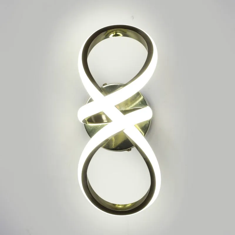 Belindra Iron & Acrylic Wall Lamp media 4