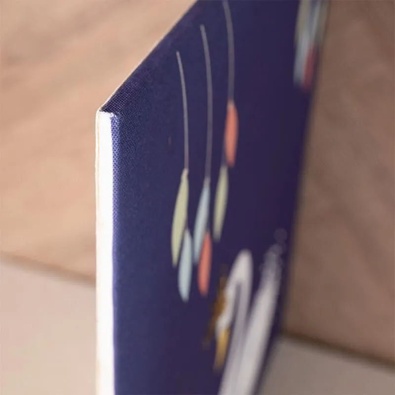 Queen Swan MDF & Fabric Wall Accent media 6