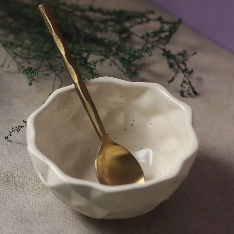 Noemi Ceramic Snack Bowl (White) - 200 mL media 4