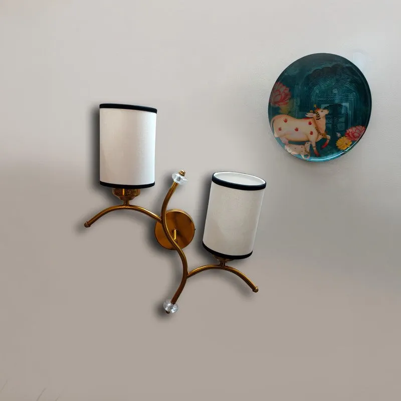 LumiBranch Dual Cotton Wall Lamp - White media 3