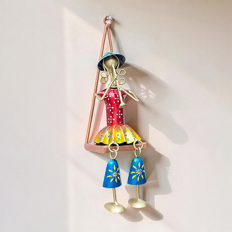 Musician Doll Puppet Metal Wall Accent media 4
