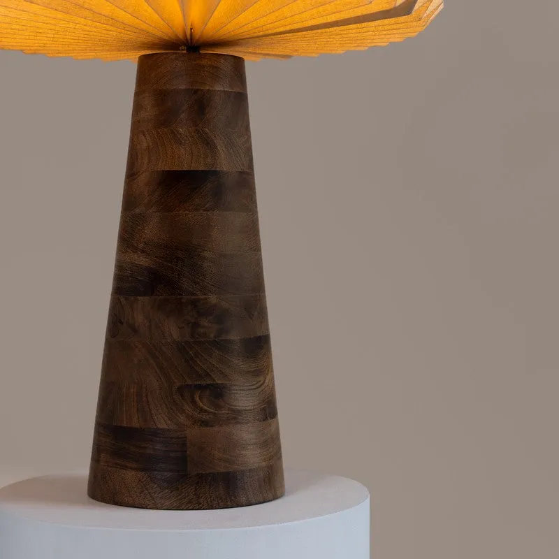Fig Living Hikari Wooden Table Lamp - Beige media 8