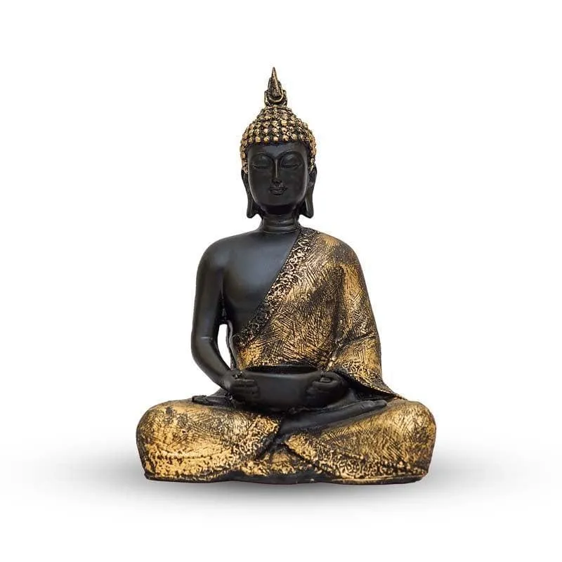 Meditating Lord Buddha Statue media 3