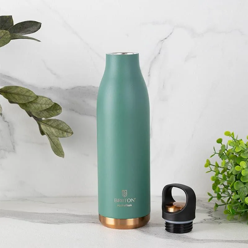 Liquid Muse Hot & Cold Thermos Water Bottle (Green & Blue, 750 mL Each) - Set Of Two media 3