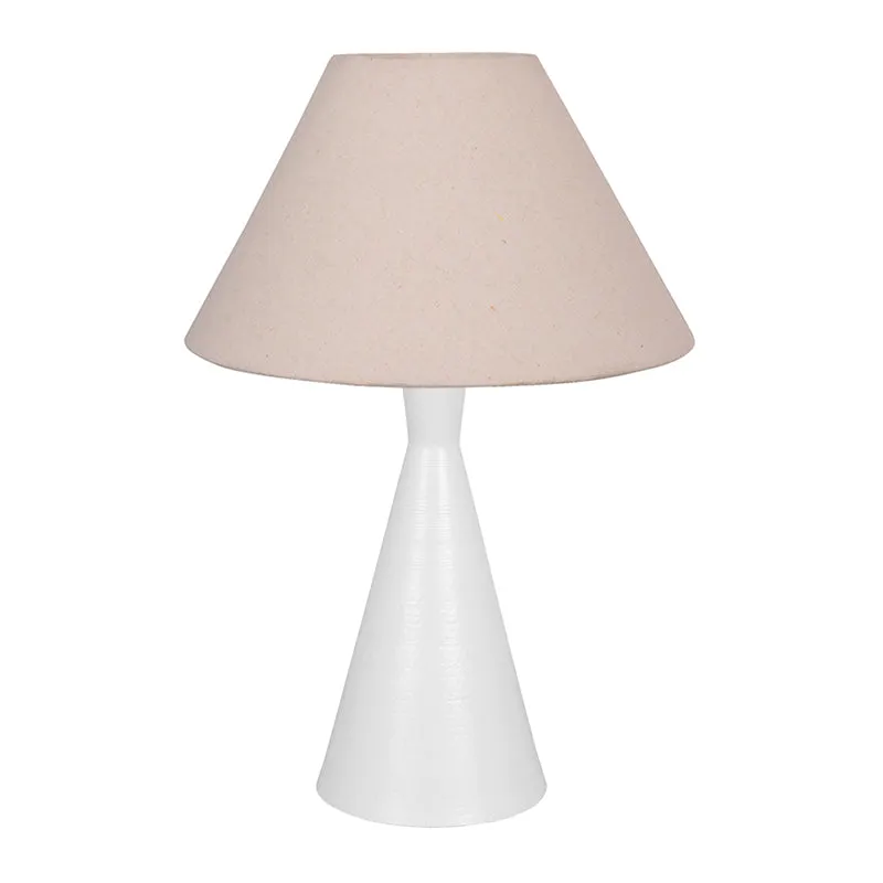Neux Metal Table Lamp - Ivory,White media 3