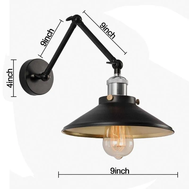 Eleni Cone Metal Wall Lamp - Silver media 7