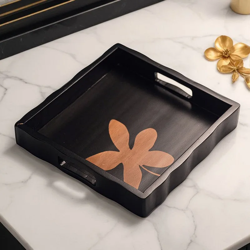 Mango Grove Rustic Charm Serving Tray media 1