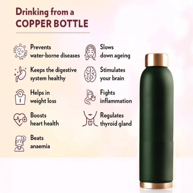 Mista Copper Water Bottle - 1000 mL media 7