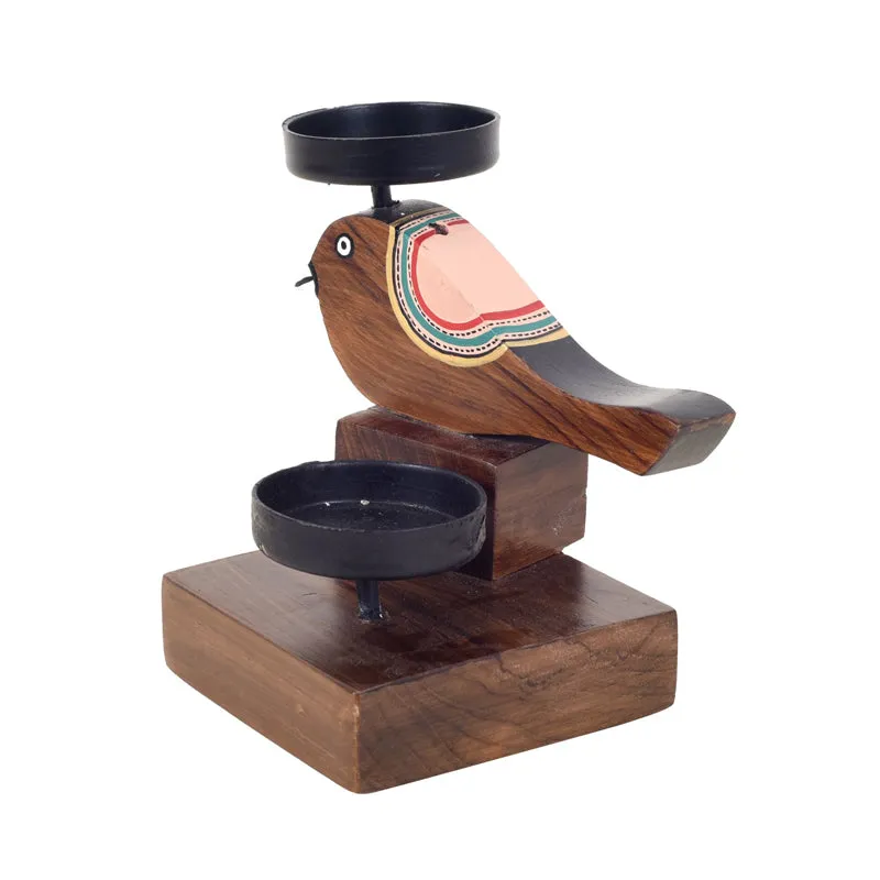 Bird Gaurd Tealight Candle Holder media 4