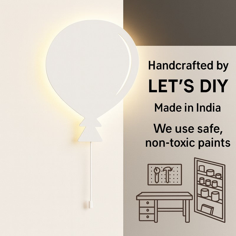 Tiny Tales Balloon  Battery Operated MDF Wall Lamp media 9