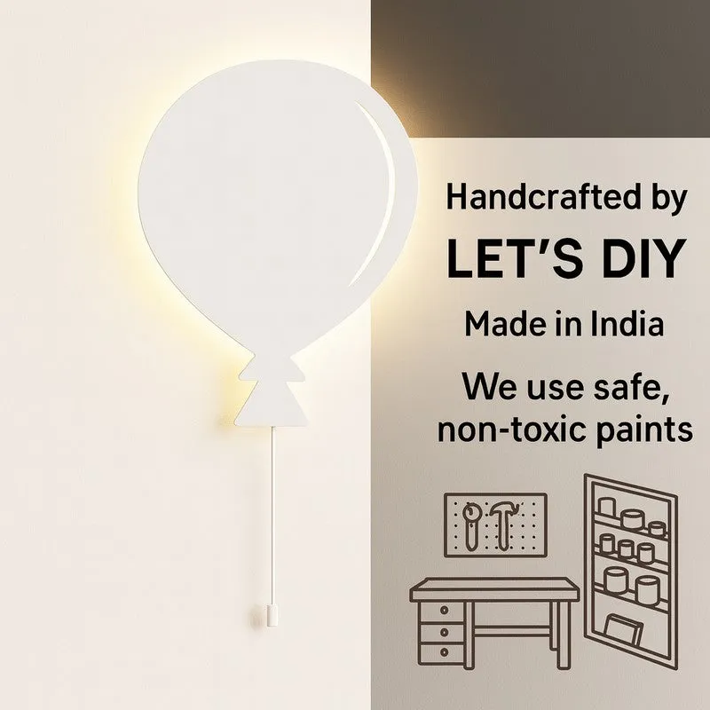 Tiny Tales Balloon  Battery Operated MDF Wall Lamp media 9