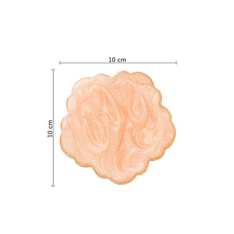 CrystalHue Decorative Coaster (Pink) - Seven Piece Set media 9