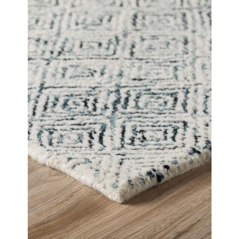 Timeless Textures Hand Tufted Wool Rug - Charcoal & White media 5