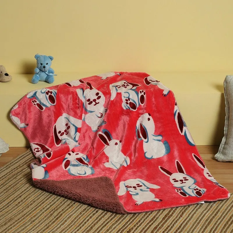 Monte Carlo Bunny Blossom Blanket - 550 GSM media 3
