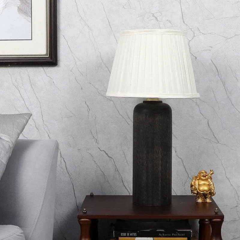 Vesara Boon Fabric Table Lamp - White media 3