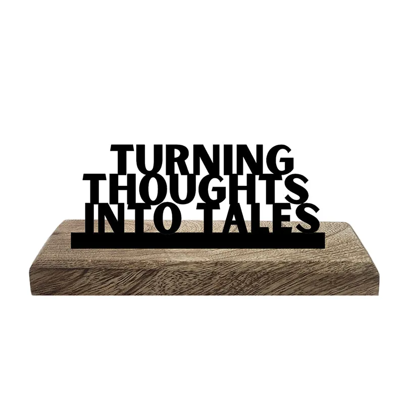 Thoughts & Words Writer Showpiece - Set Of Two media 4