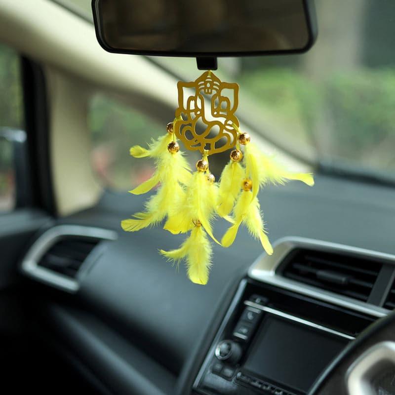 Vinayaka Boon Dreamcatcher - Yellow media 3