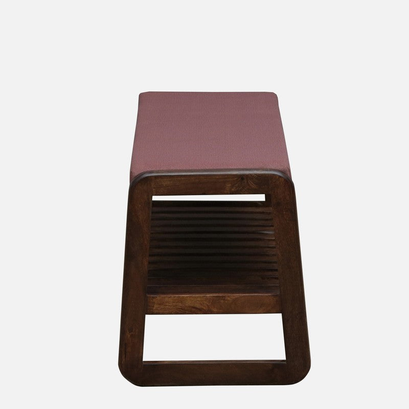 Tread Mango Wood Shoe Rack - Pink media 7