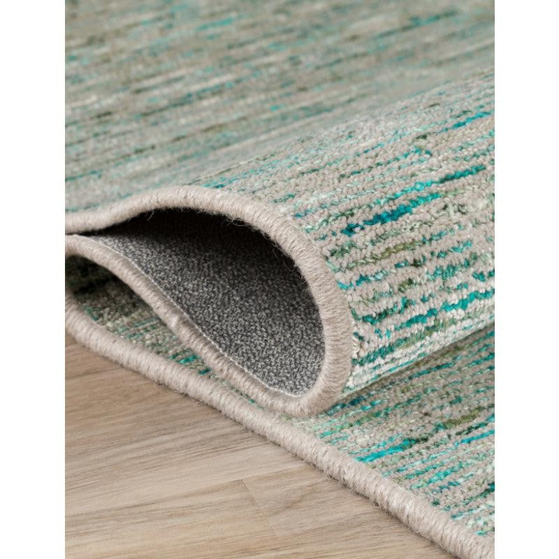 Heritage Hand Loomed Wool Rug - Sea Blue media 5