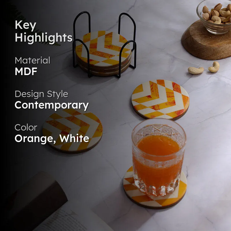 Riva Zig Zag Coaster - Seven Piece Set media 2