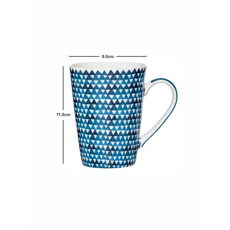 Avena Bone China Coffee Mug (360 mL Each) - Set of Two media 4