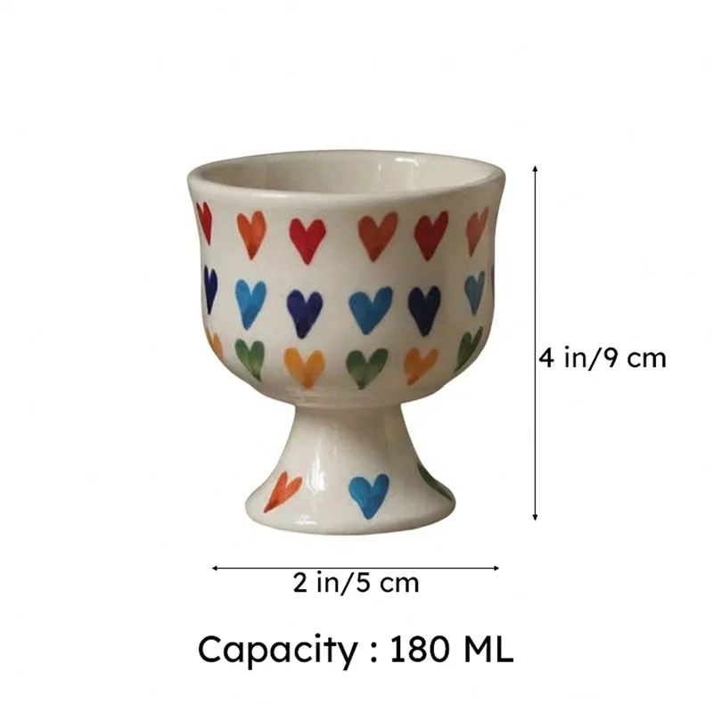 Heart Glow Icecream Cup (180 ML) - Multicolor media 6