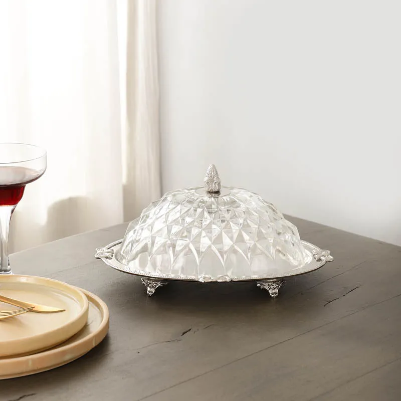 Tiara Cake Stand - Silver media 1