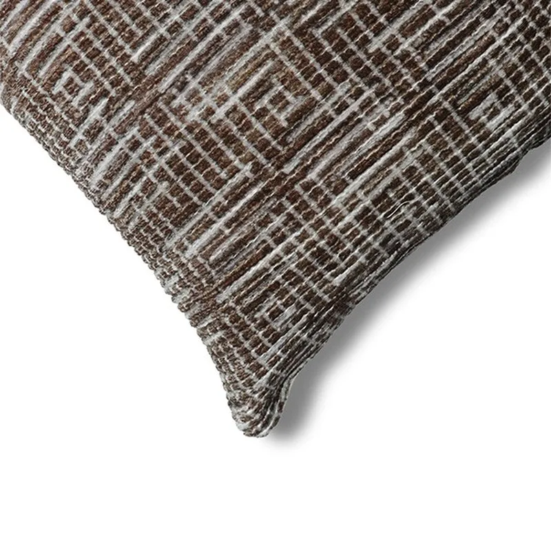 GeoMirage Cushion Cover (Brown) - Set Of Two media 4
