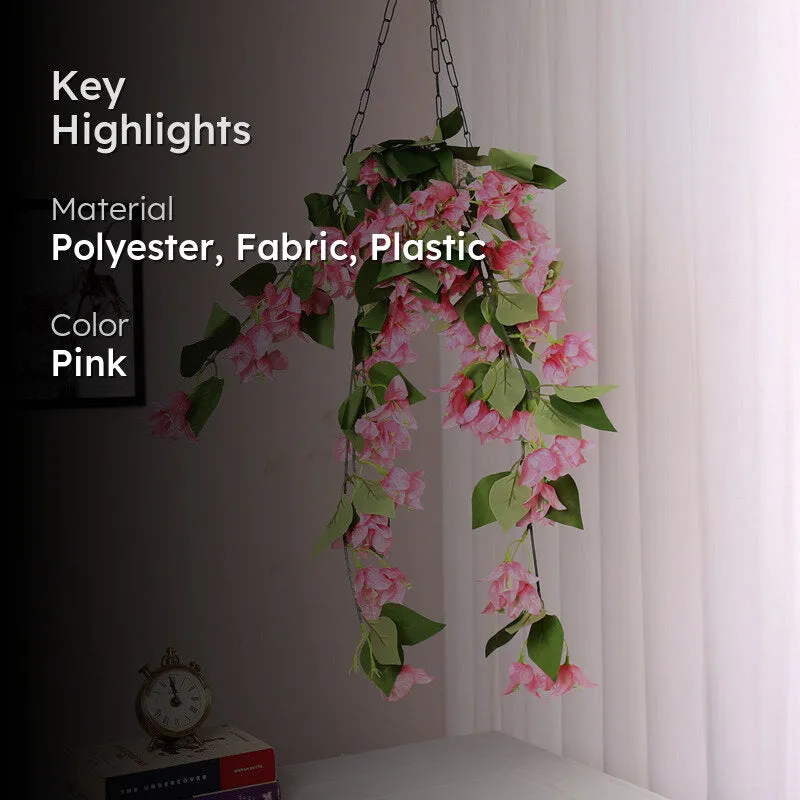 Peternia Artificial Bougainvillaea - Light Pink media 2
