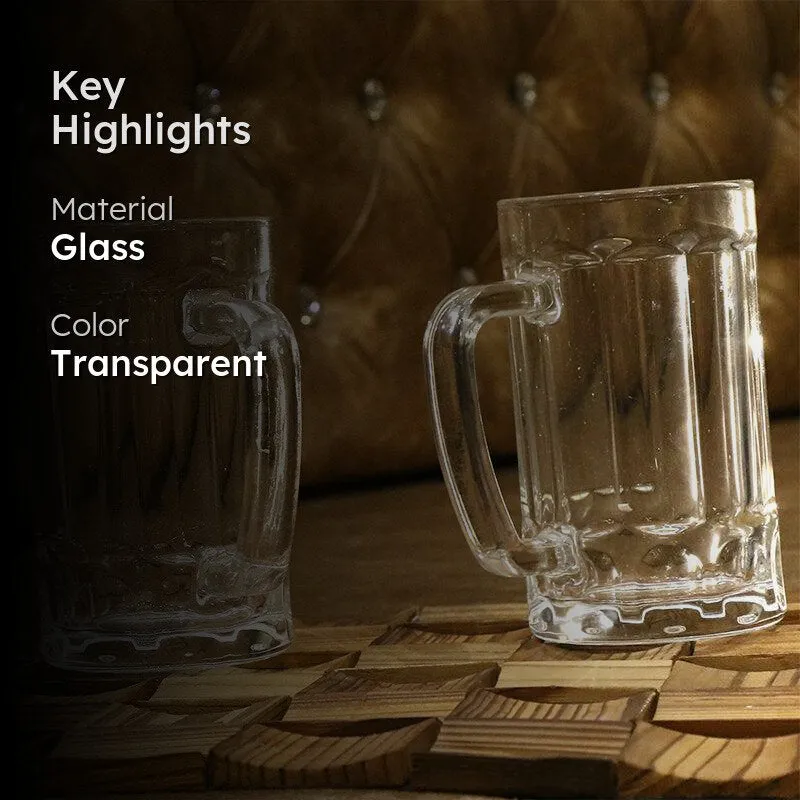 Dever Beer Mug (400 ML) - Set Of Two media 2