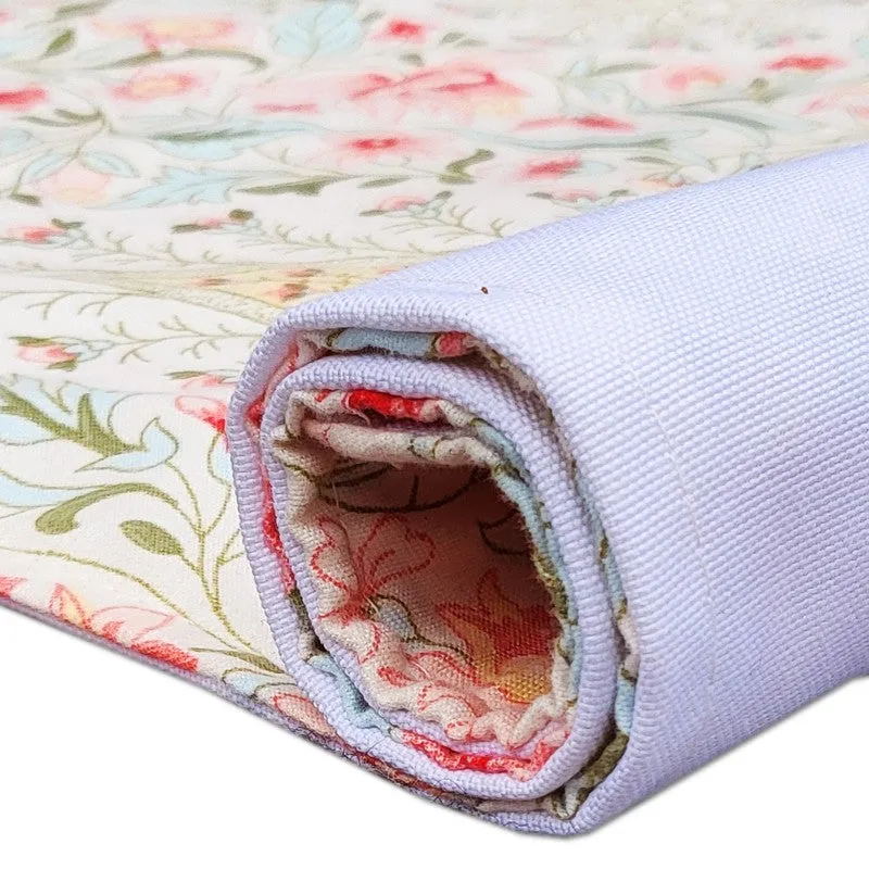 Pastel Garden Printed Cotton Table Runner media 5