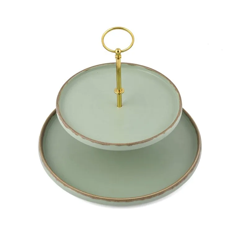 Aura Tier Porcelain Platter - Set Of Two media 4