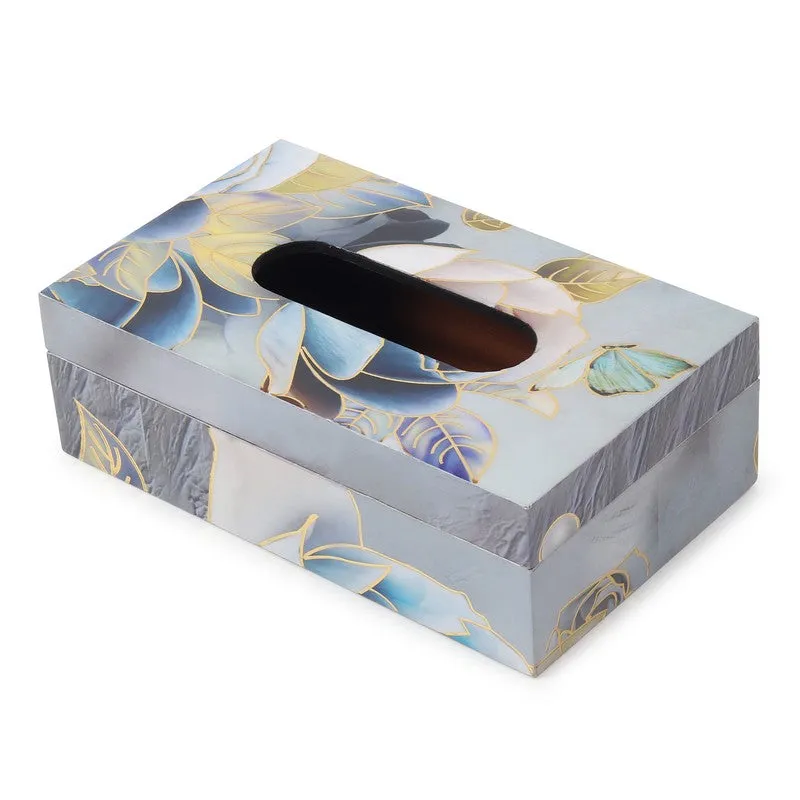 Rosy Wooden Tissue Holder media 5