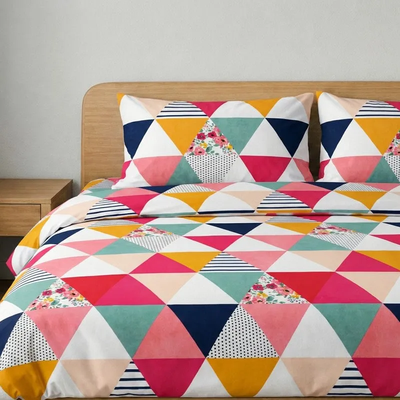 Vibrant Wonders Microfiber Bedsheet - 100 GSM media 4